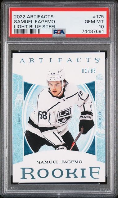 2022-23 Artifacts Samuel Fagemo Rookie /85