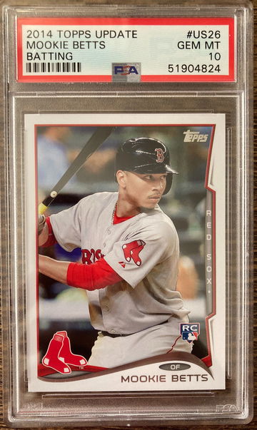 2014 Topps Update Mookie Betts