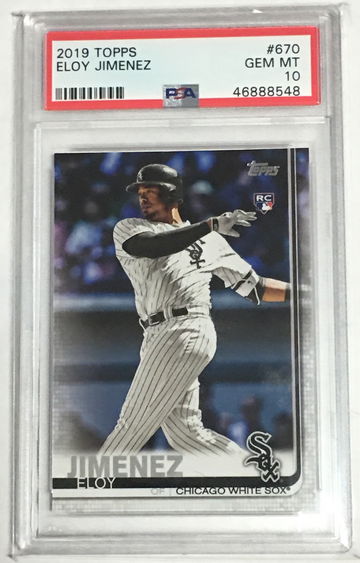2019 Topps Series 2 Eloy Jimenez #670 PSA 10
