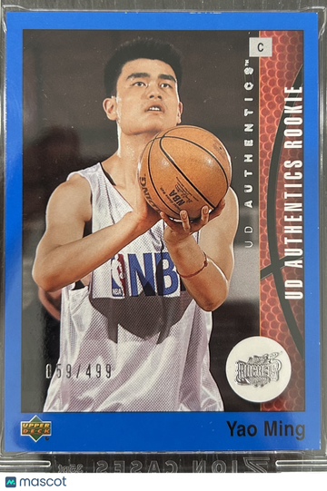2002 Upper Deck Authentics Rookie Yao Ming #132 /499
