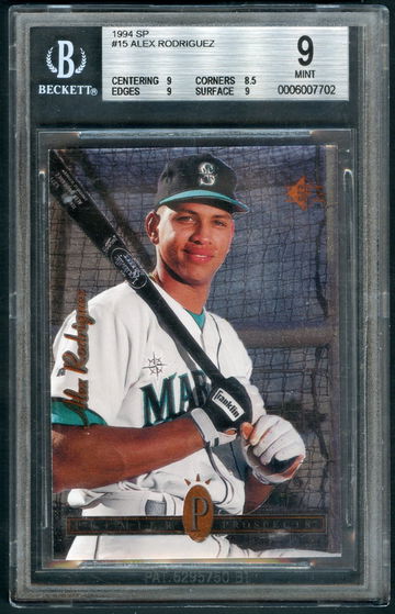 Alex Rodriguez SP Rookie
