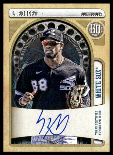 2021 Topps GQ L. Robert #GQA-LR Auto /25