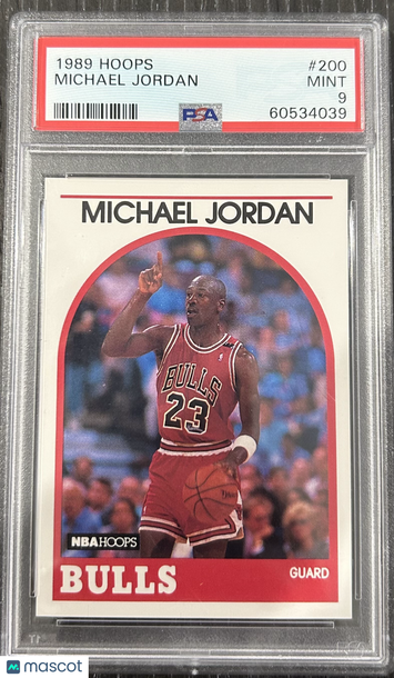 1989 Hoops Michael Jordan #200 PSA 9