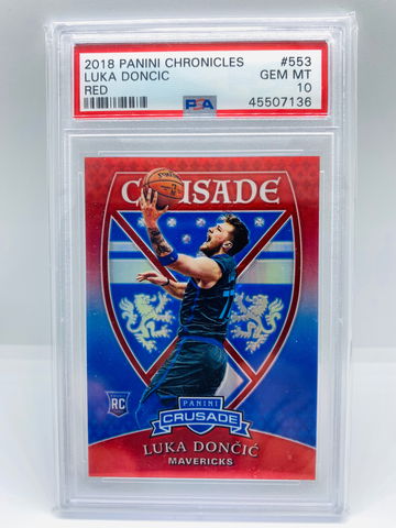 Luka Doncic Panini /149 PSA 10 Gem RC