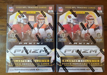 2020 Prizm Football Blaster Lot 2 Box