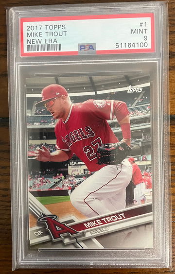 Mike Trout 2017 Topps New Era SSP (pop 11, 2 higher)