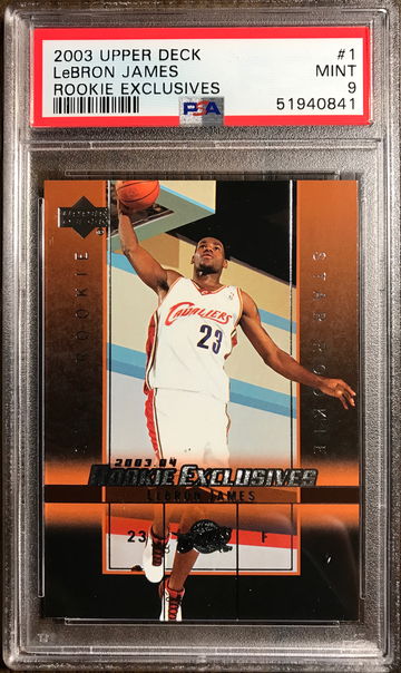 2003 Upper Deck Rookie Exclusives PSA 9 #1