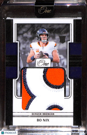 2024 Panini Bo Nix Patch Rookie 9