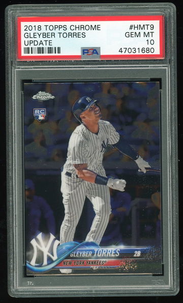 2018 Topps Chrome Gleyber Torres