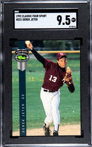 1992 Classic Four Sports #231 Derek Jeter