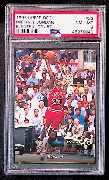1995 Upper Deck Michael Jordan Electric Court