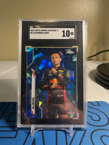 Alexander Albon Sapphire Portrait SGC 10