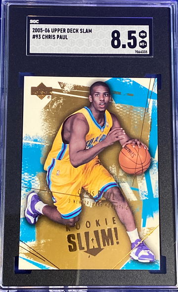 2005-2006 Upper Deck Slam - Chris Paul Rookie Slam SGC 8.5