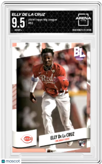 2024 Topps Big League Elly De La Cruz #51 RC Arena Club 9.5