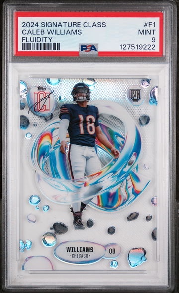 2024 Topps Signature Class Caleb Williams #F-1 PSA 9