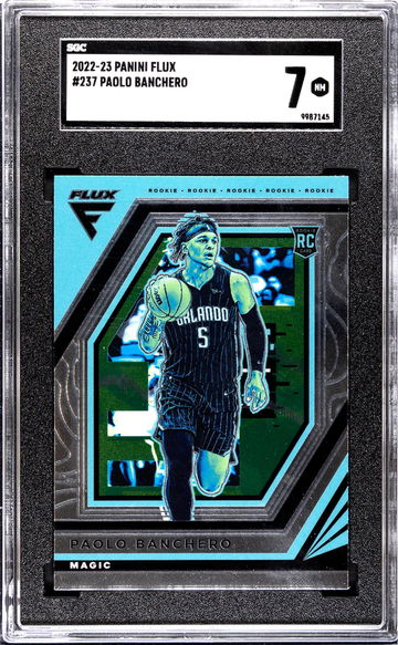 2022-23 Panini Flux Paolo Banchero #237 RC SGC 7