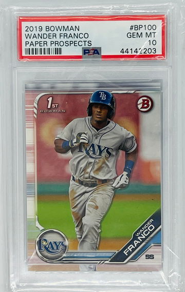 2019 Bowman Wander Franco PSA 10