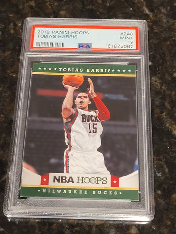 2012 Hoops Tobias Harris PSA 9 MINT #240