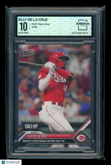 2023 Topps Now Elly De La Cruz #392 Arena Club 10
