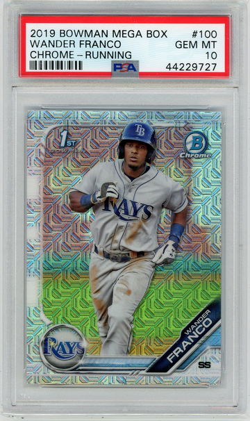 2019 Bowman Mega Box Wander Franco  PSA 10