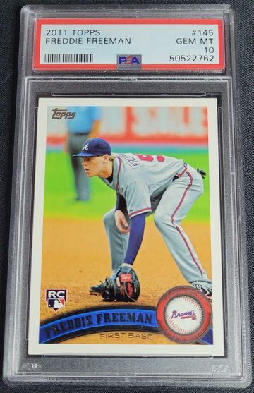 2011 Topps Freddie Freeman PSA 10
