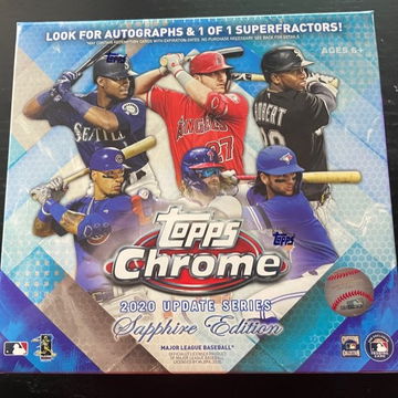 2020 topps chrome update box 