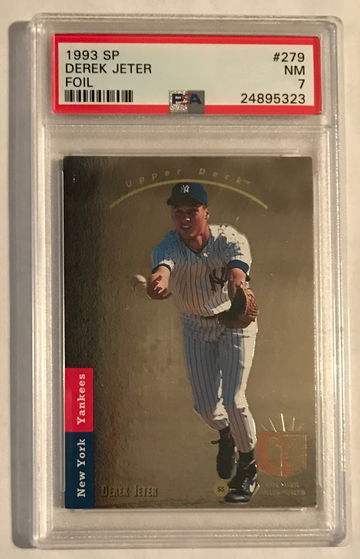 1993 SP Derek Jeter Foil PSA 7