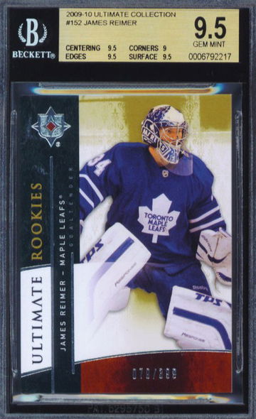 2009-10 Ultimate Collection #`52 James Reimer Rookie /399