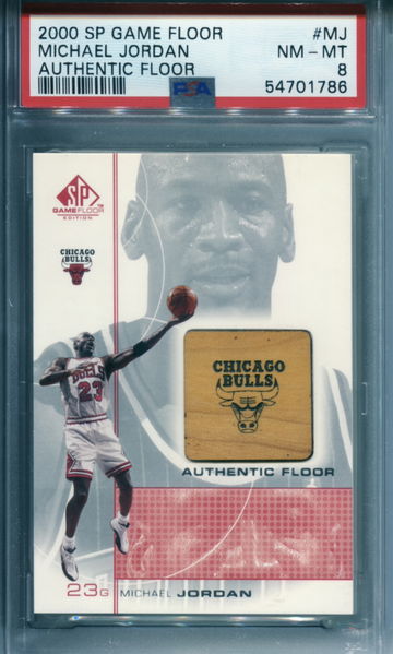 Michael Jordan 2000 SP Game Floor PSA