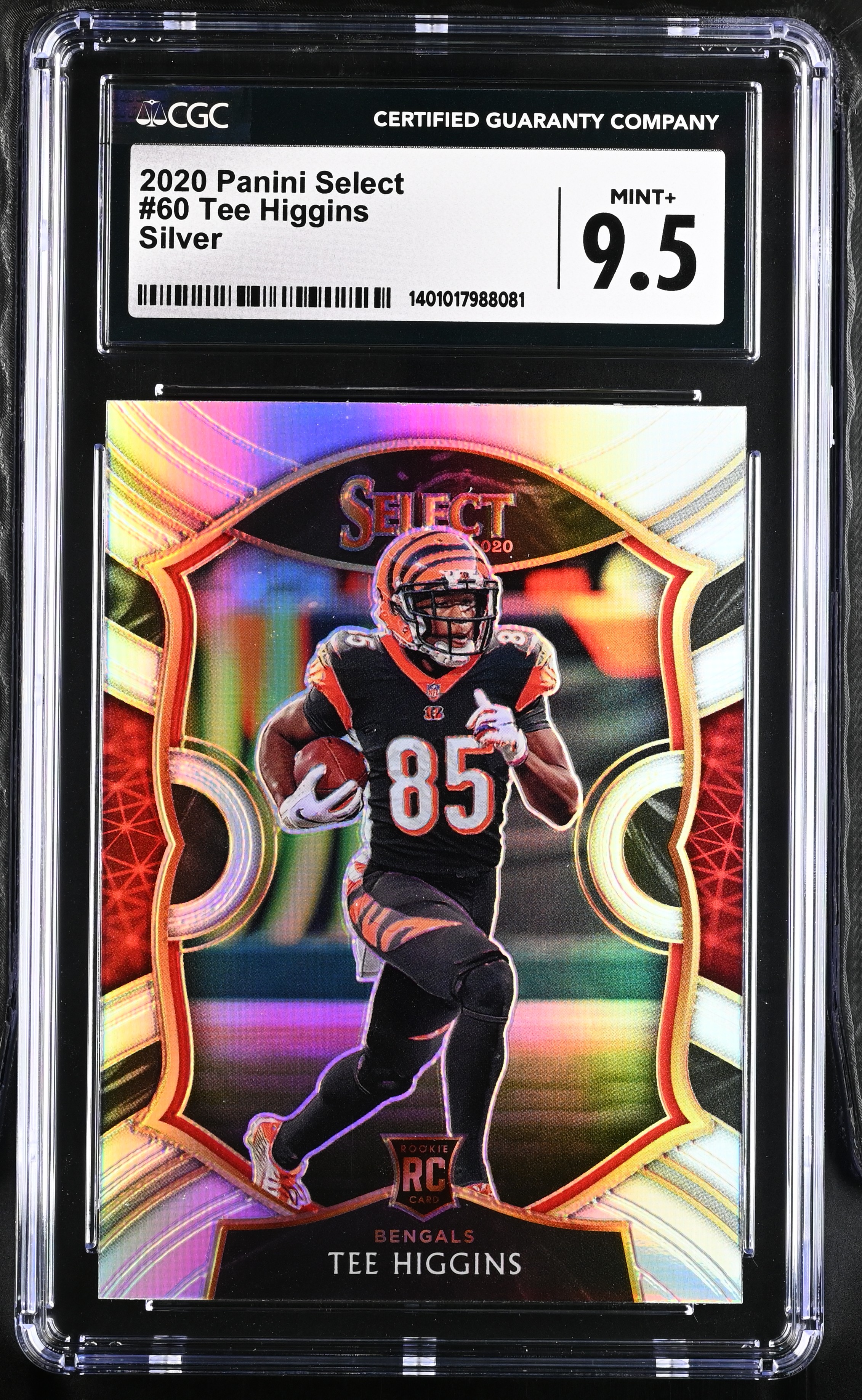 2020 Panini Select Tee Higgins #60 Silver CGC 9.5