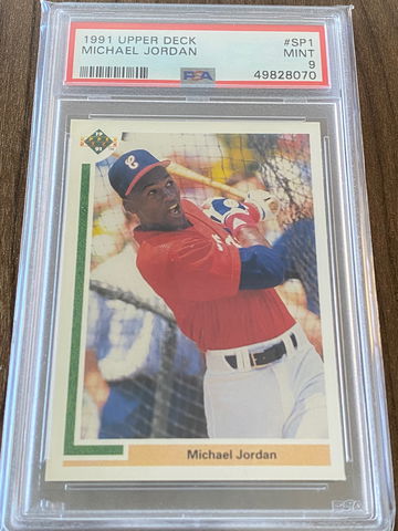 1991 Upper Deck Michael Jordan PSA 9