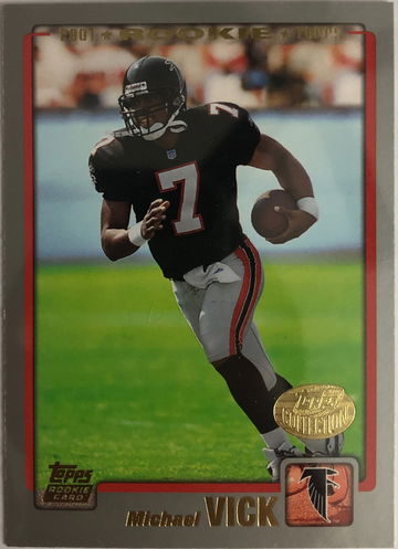 2001 Topps Collection - Michael Vick Rookie Card #311 - Atlanta Falcons - NM/MT