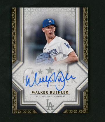2023 Topps Five Star #FSA-WBUE Walker Buehler Five Star Auto