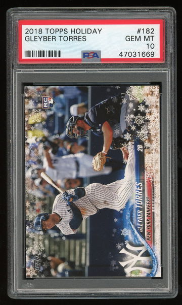 2018 Topps Holiday Gleyber Torres