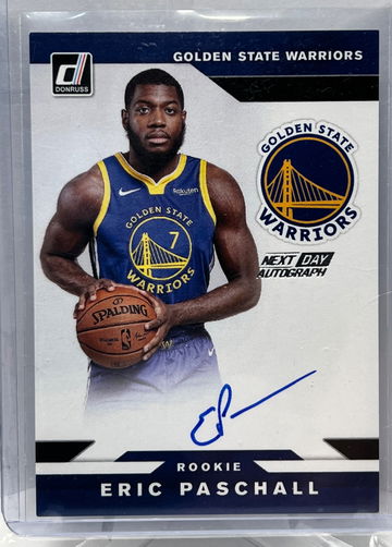 2019-20 Panini Next Day Eric Paschall RC Auto