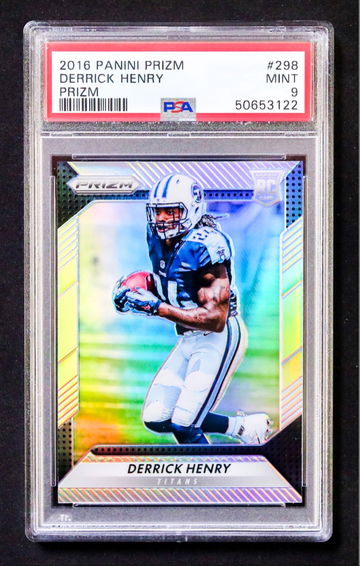 2016 Prizm - Derrick Henry - Rookie Silver Prizm PSA 9 Mint 