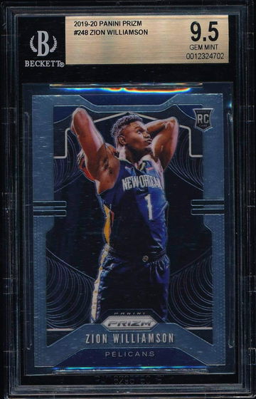 2019 Prizm Zion Williamson