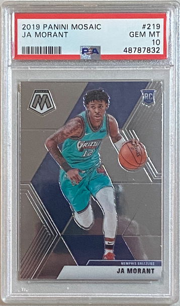 2019 Mosaic Ja Morant PSA 10