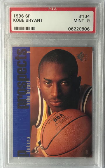Kobe Bryant Rookie 1996 SP #134 - PSA 9 Mint