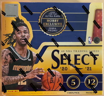 2020-21 Panini Select Basketball Hobby Box