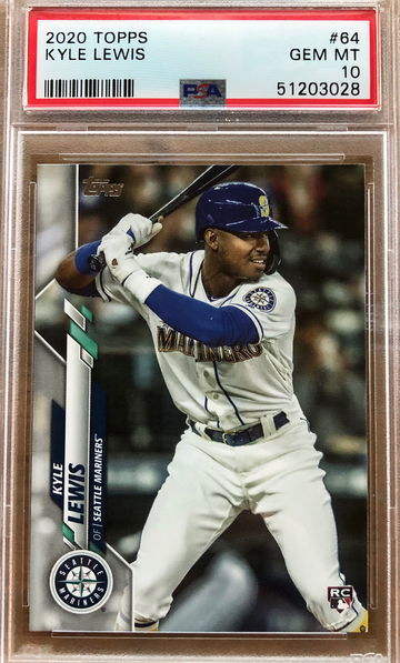 2020 Topps Kyle Lewis PSA 10