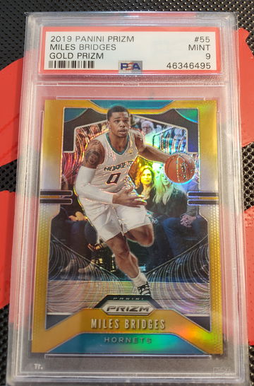 Miles bridges 2019 prizm gold /10
