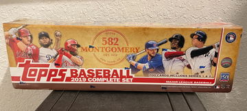 2019 Topps 582 Montgomery Club Factory Set Tatis