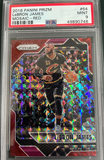 2016 Lebron James Red Mosaic 