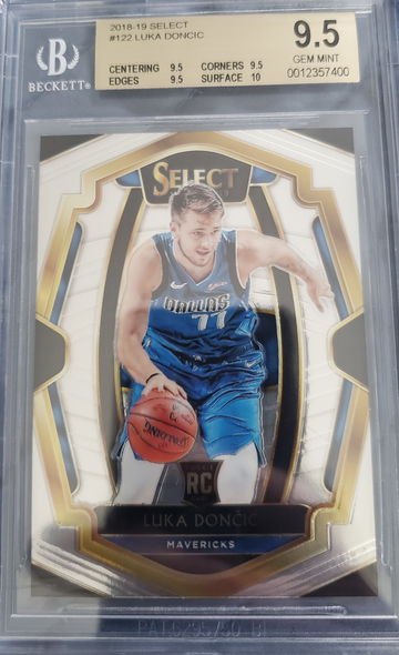 Luka Doncic 2018-2019 Select Premier Rookie Card