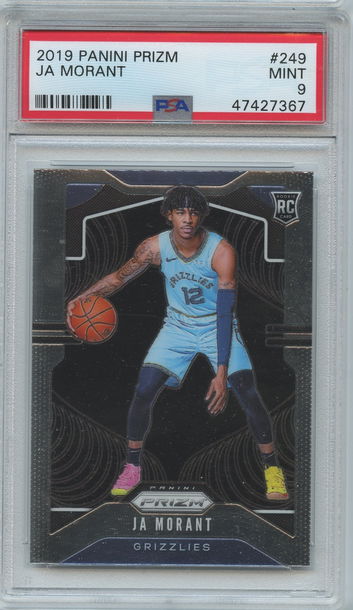 2019-20 Panini Ja Morant RC PSA 9 #47427367