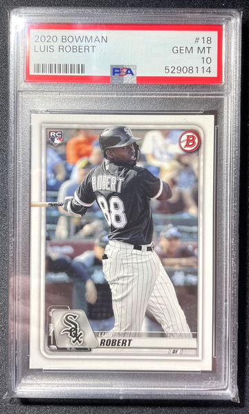 2020 Bowman Luis Robert PSA 10
