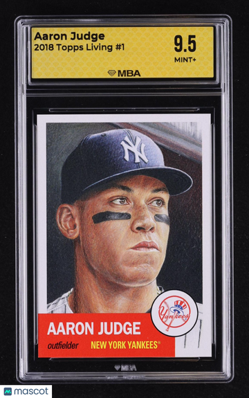 2018 Topps Living Aaron Judge #1 MBA 9.5