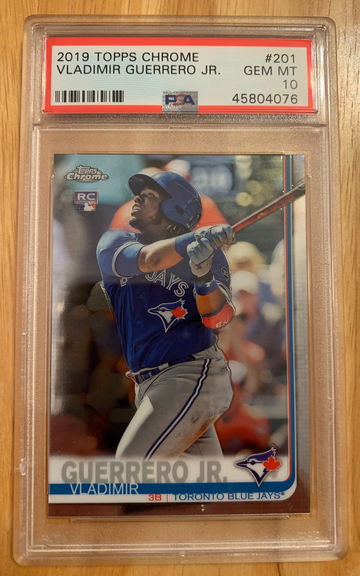 2019 Topps Chrome Vladimir Guerrero Jr PSA 10