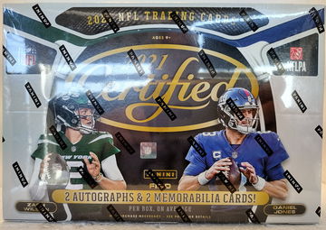 2021 Panini Certified Hobby Box Factory Sealed 10 Packs, 2 Auto's & 2 Mem's Per LOADED 💥💥